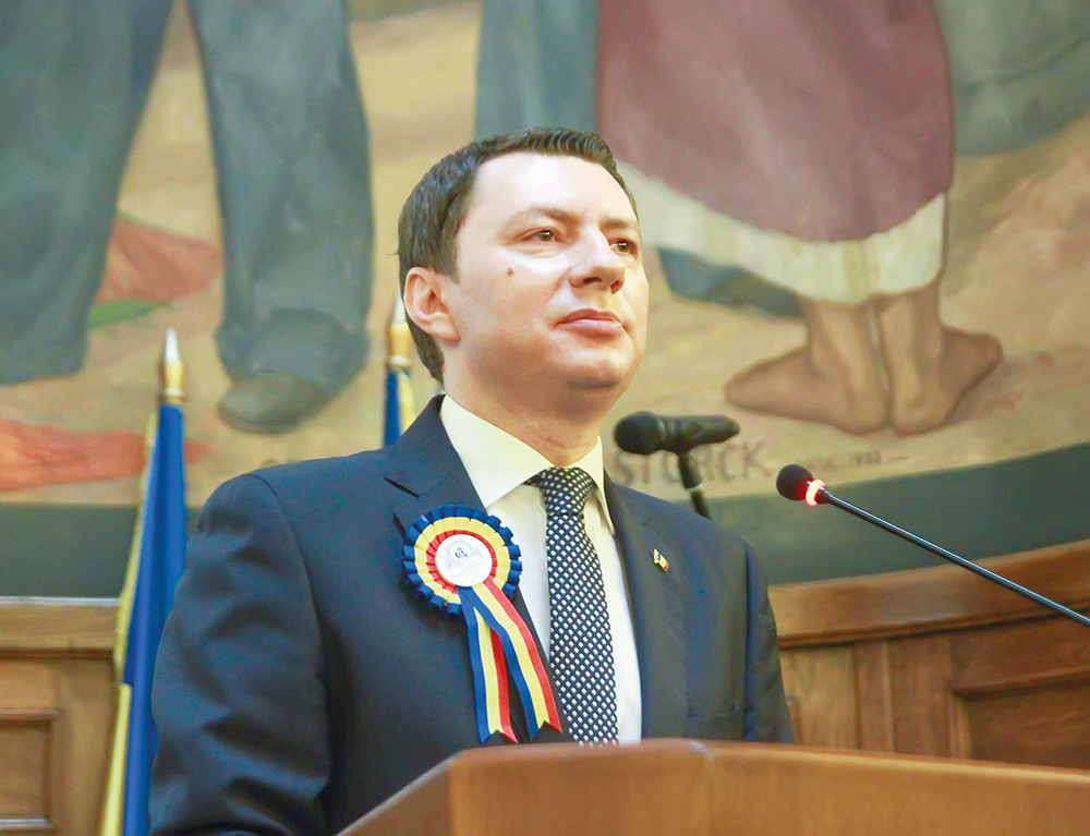 Cosmin Marinescu transmite mesajul preşedintelul Klaus Iohannis