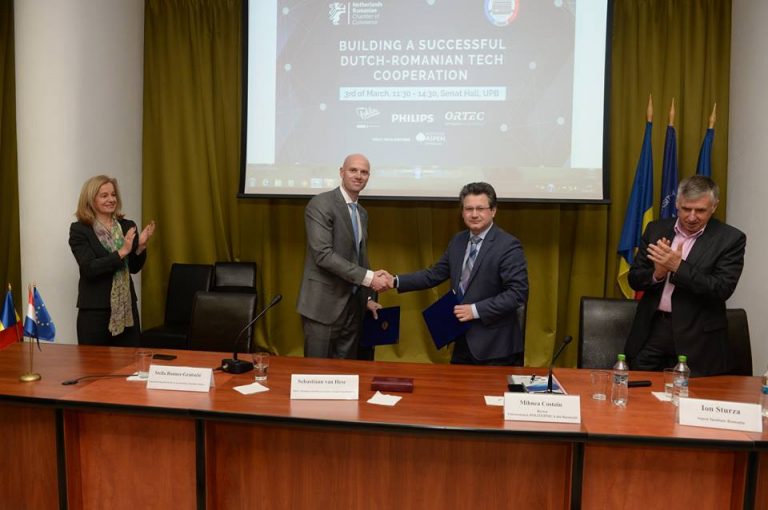 Parteneriat între Politehnica Bucureşti şi Fokker Engineering