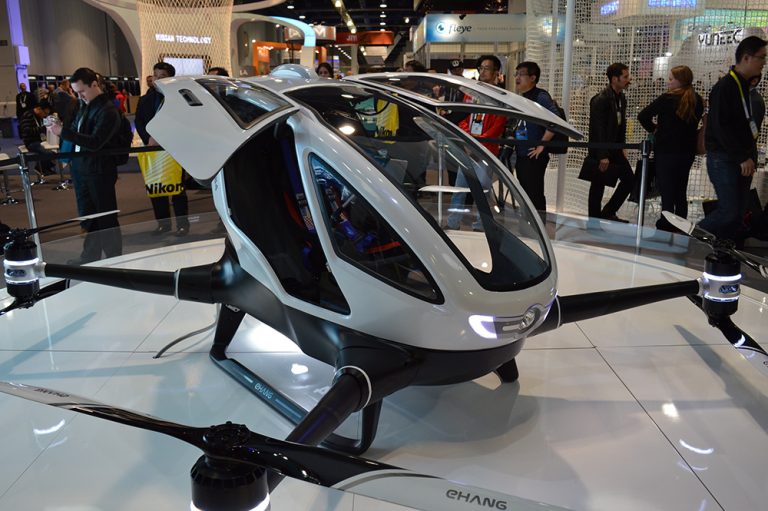 Drone: taxiuri  în Dubai