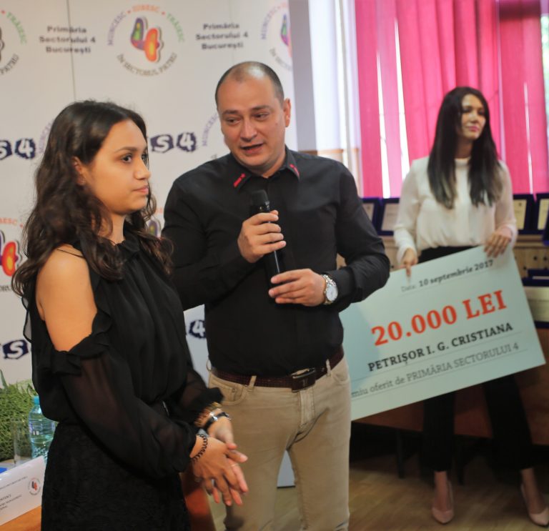 Primăria Sectorului 4 investeşte în recunoaşterea performanţei
