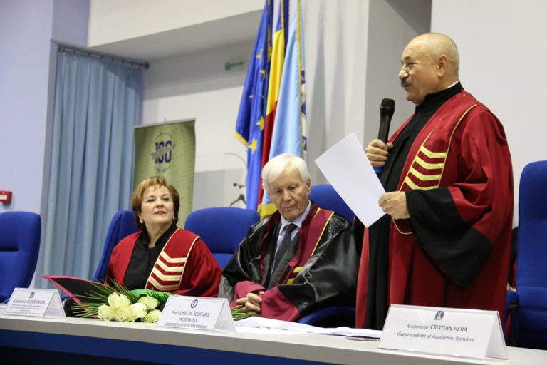 Acad. Eugen Simion, doctor honoris causa al Universității „Titu Maiorescu”: „Viitorul criticii literare în societatea tehnologizată”