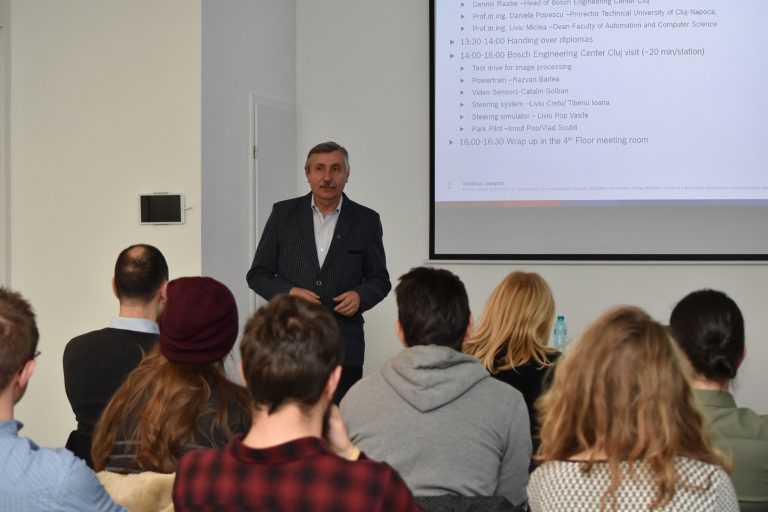 Parteneriat Bosch-Universitatea Tehnică din Cluj-Napoca