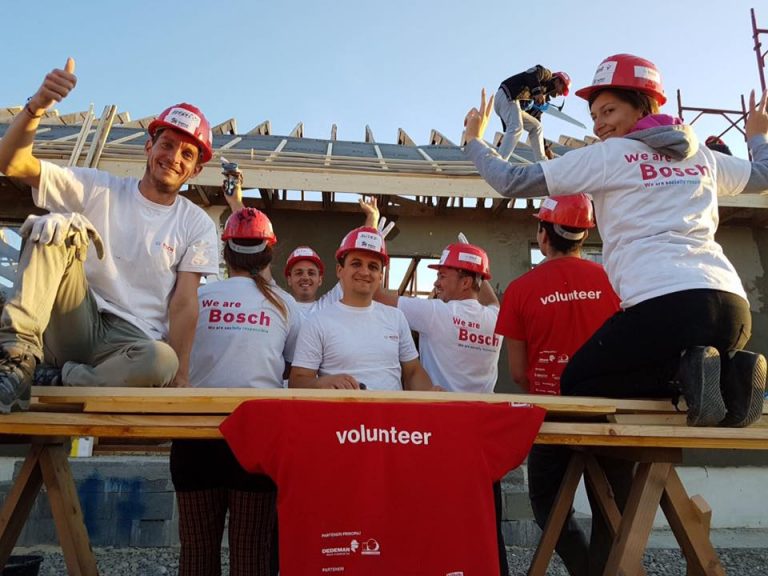 Bosch continuă acțiunile de responsabilitate socială în România. Compania încurajează implicarea angajaților în proiecte sociale