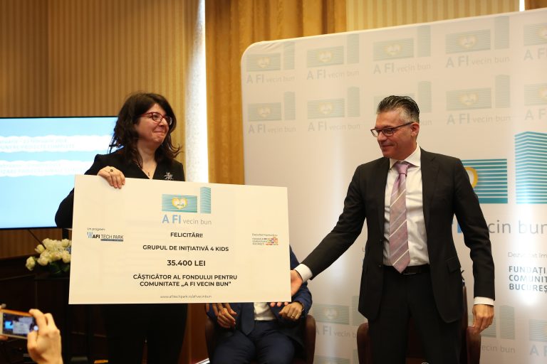 Premianţii fondului comunitar „A FI vecin bun”