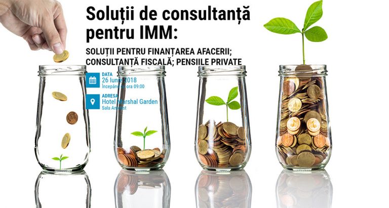 Soluții de consultanță pentru IMM: DE LA SOLUȚII DE FINANȚAREA AFACERII  LA CONSULTANȚĂ FISCALĂ