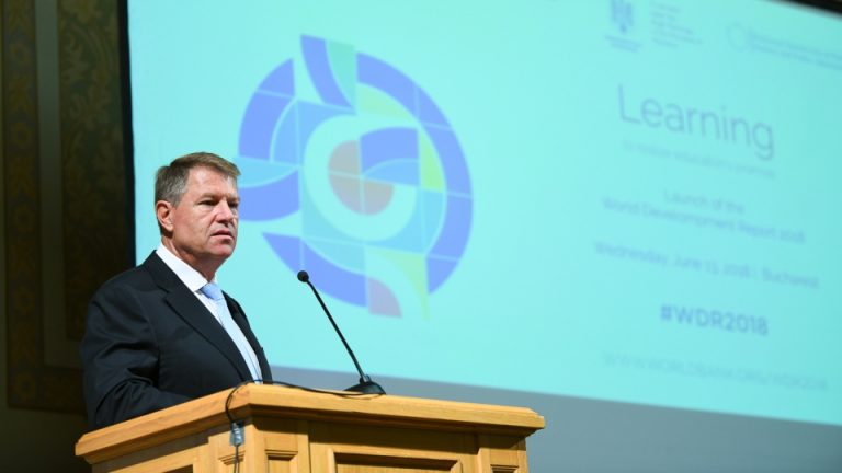 Banca Mondială şi SNSPA au lansat Raportul Dezvoltării Globale 2018 cu tema Educaţie