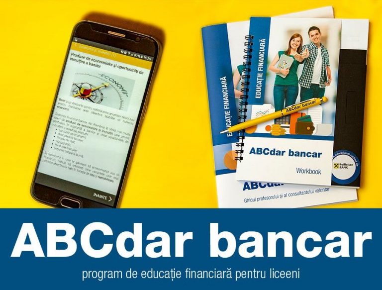 Junior Achievement România și Raiffeisen Bank continuă educația financiară în școli