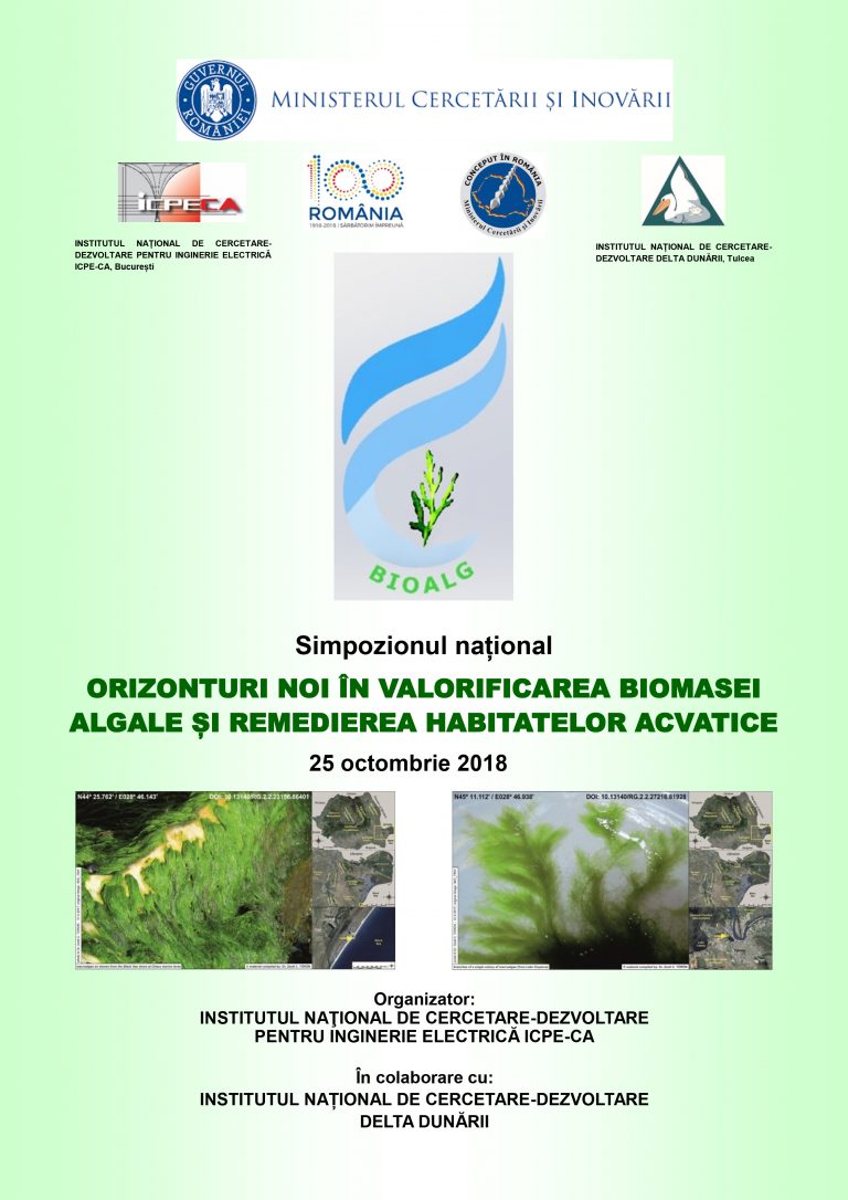 Cercetări în valorificarea biomasei din alge