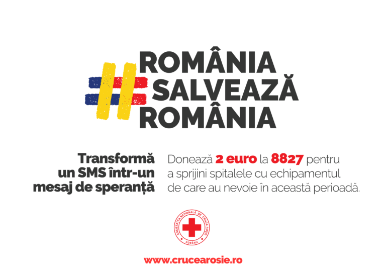 Crucea Roșie Română, campanie de strângere de fonduri