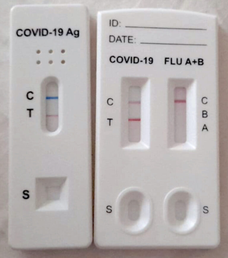 Test rapid Combo Covid-19 și gripă