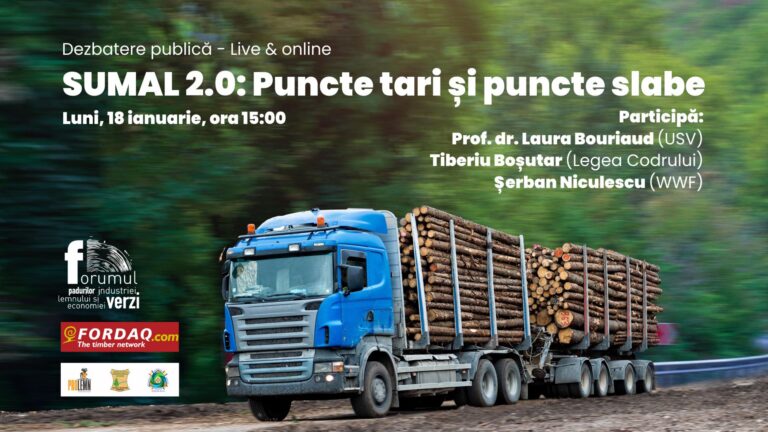 Forumul pădurilor, dezbatere privind Sistemul Informațional Integrat de Urmărire a Materialului Lemnos