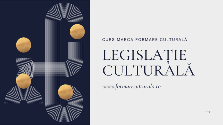 Ateliere și cursuri pentru industriile culturale