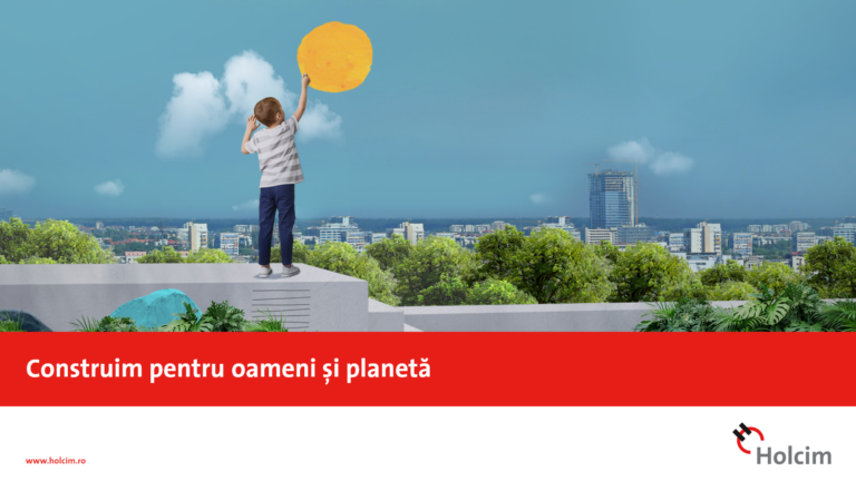 Grupul Holcim România lansează prima gamă de betoane verzi  din industrie și un nou model de afaceri