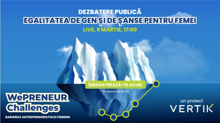 VERTIK va propune un set de indicatori de măsurare și evaluare a egalității de gen în România