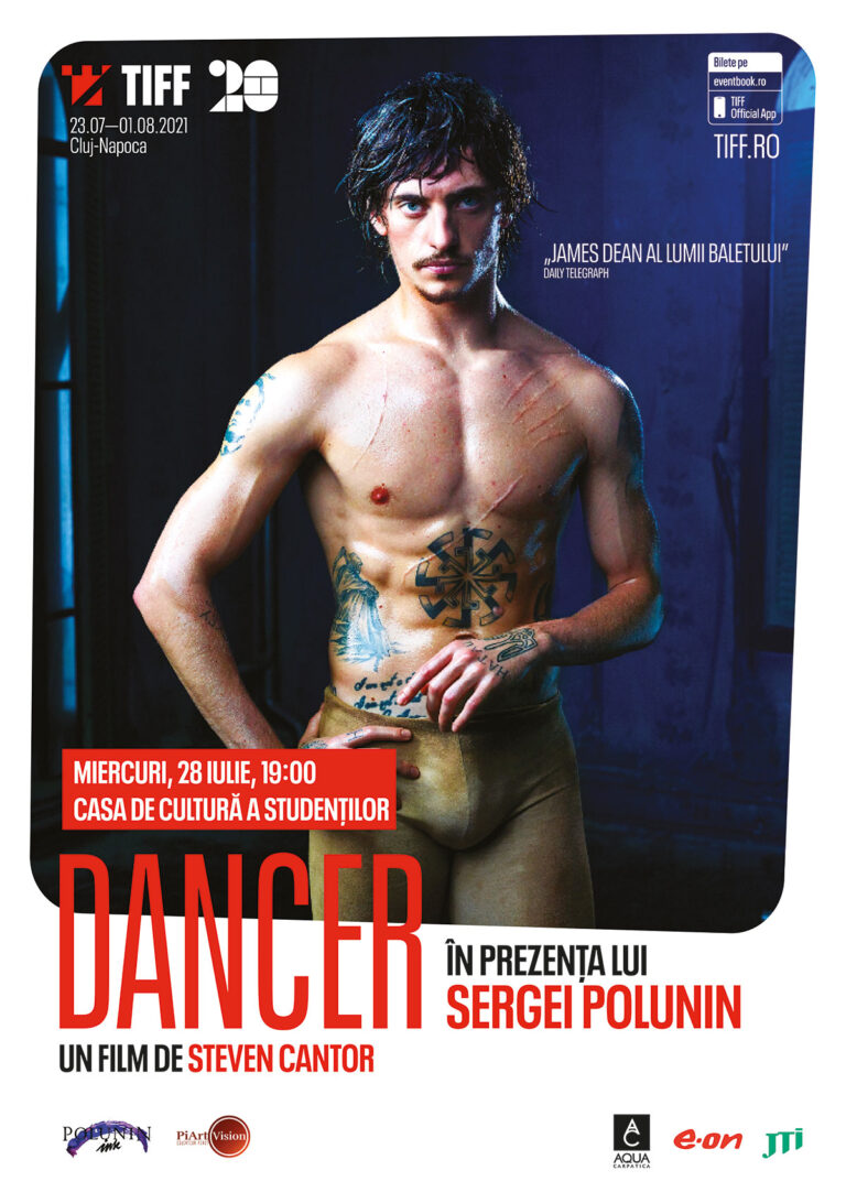 JTI continuă să aducă dansul la TIFF Sergei Polunin, pentru prima dată în România, la Cluj