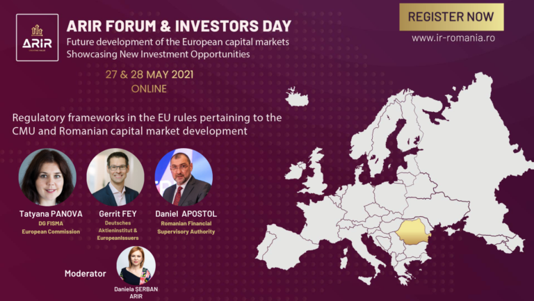 Comisia Europeană la Forumul ARIR:Rolul piețelor de capital este crucial în procesul de revenire economică