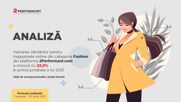 În prima jumătate a anului, Românii au cheltuit online cu 22,3% mai mult decât anul trecut pe produse de fashion