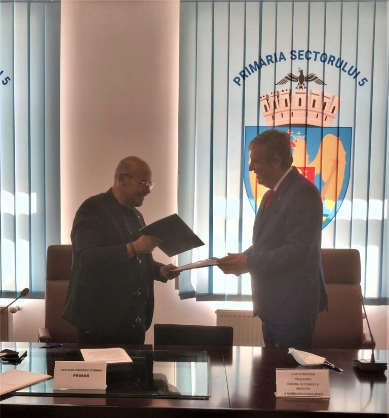 Protocol între Camera de Comerț și Industrie București și Primăria Sectorului 5