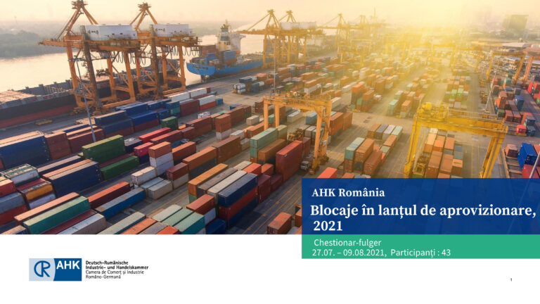 Efecte economice ale blocajelor de aprovizionare și creșterilor de prețuri