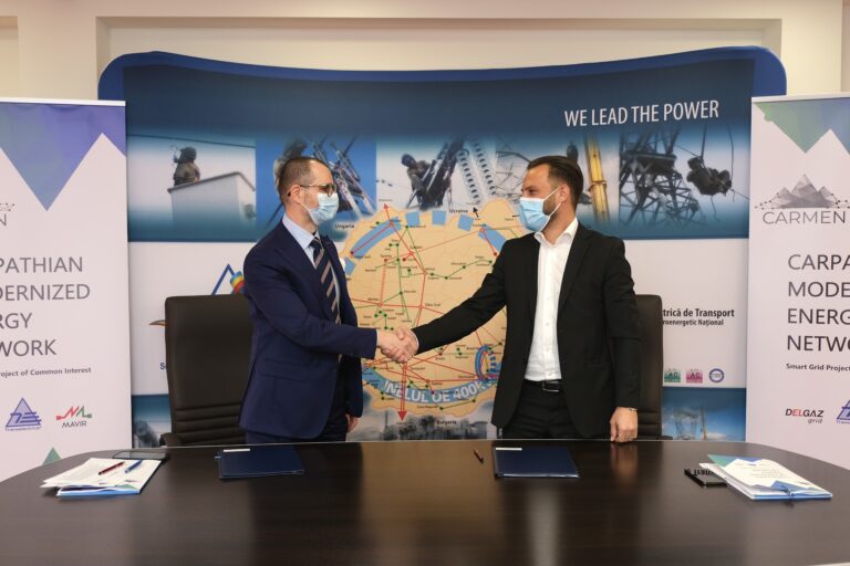 Transelectrica și DELGAZ semnează un parteneriat pentru implementarea proiectului „PCI Smart Grid Carpathian Modernized Energy  Network (CARMEN)”