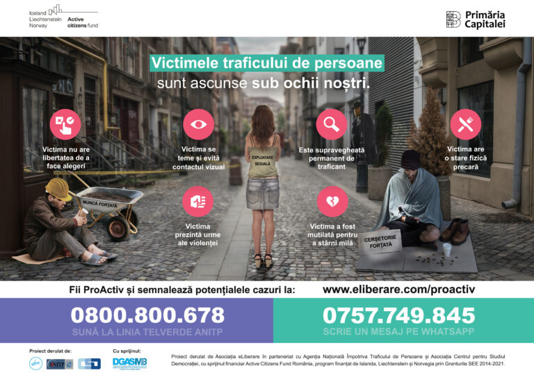 Traficul de persoane – efecte socio-economice