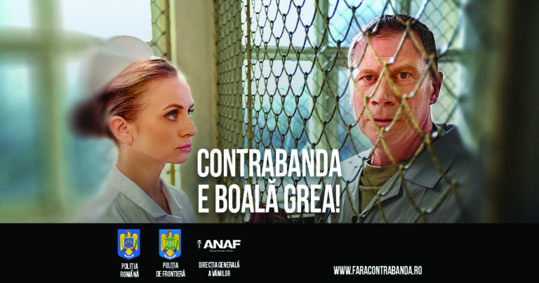 Nouă campanie națională anticontrabandă: „Contrabanda e boală grea!”