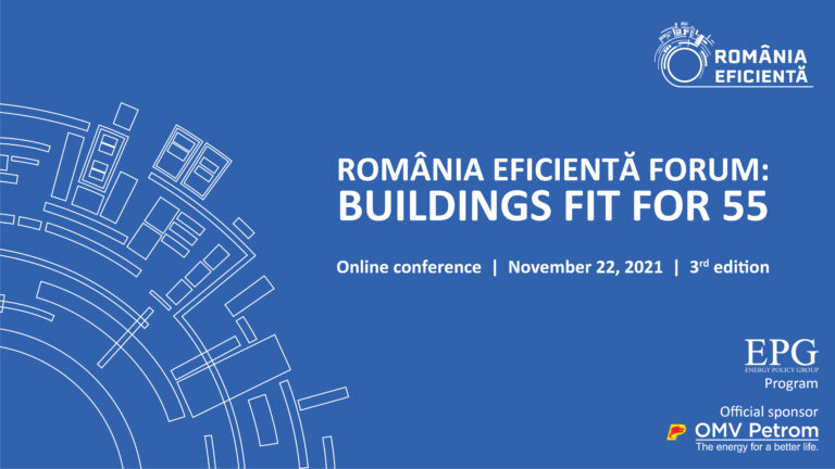 România Eficientă Forum: Buildings for 55