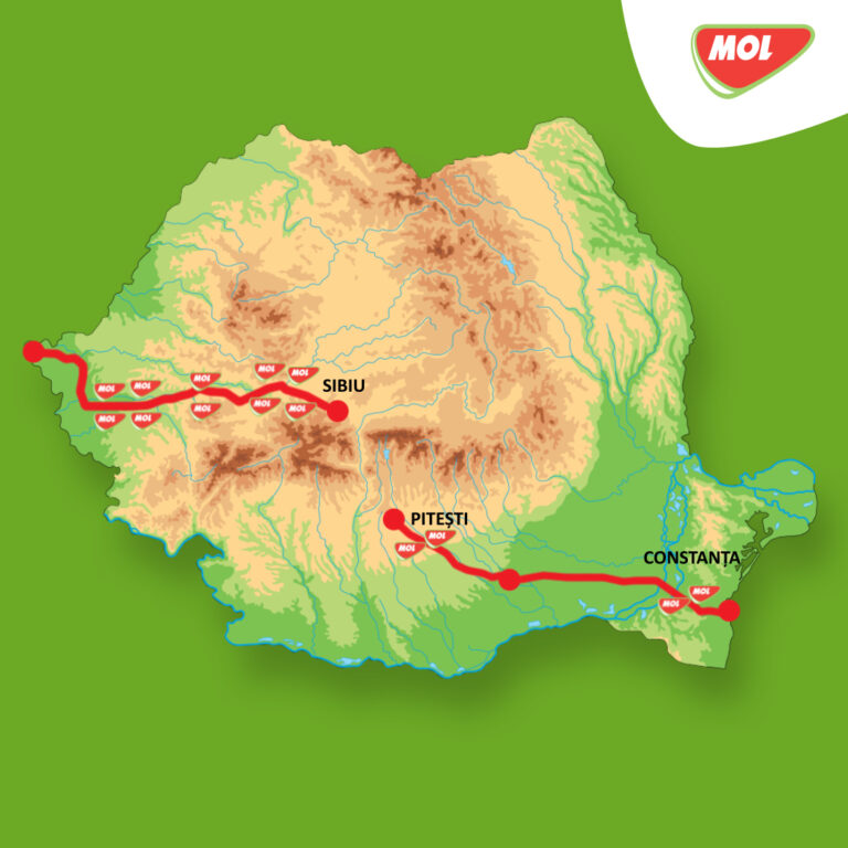 MOL începe lucrările de construcție pe autostrăzile A1 și A2 pentru șase dintre cele 14 stații de servicii din contractul încheiat cu CNAIR