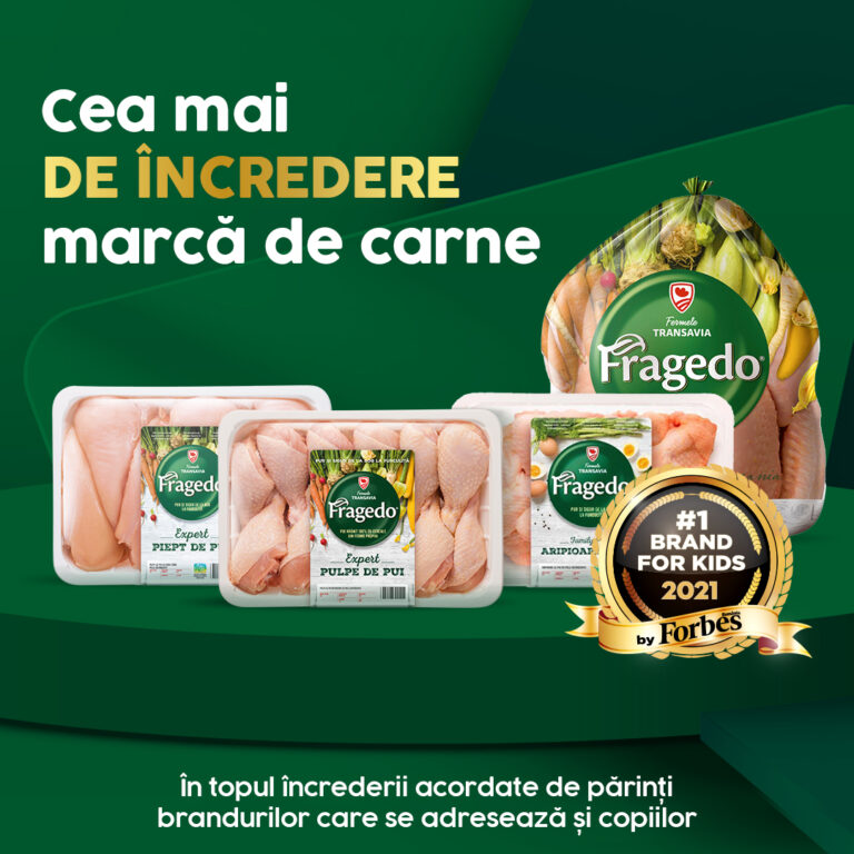 Fragedo, desemnată „Cea mai de încredere marcă de carne”