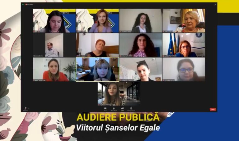 Societatea civilă propune intervenție prin politici publice și bugetare de gen pentru șanse egale dintre femei și bărbați