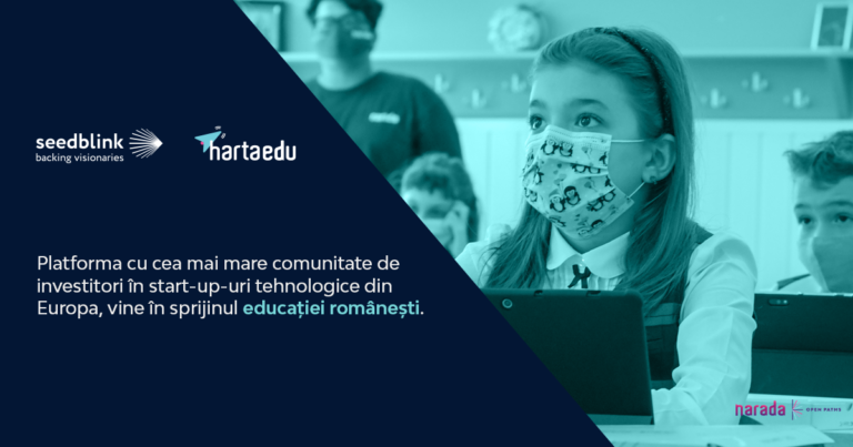 SeedBlink vine în sprijinul educației românești!