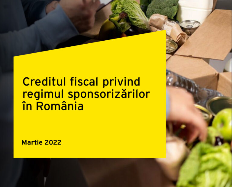 Studiu EY România: Majoritatea companiilor au ales să redirecţioneze banii pentru sponsorizări către organizaţiile care activează în sănătate, educaţie şi servicii sociale