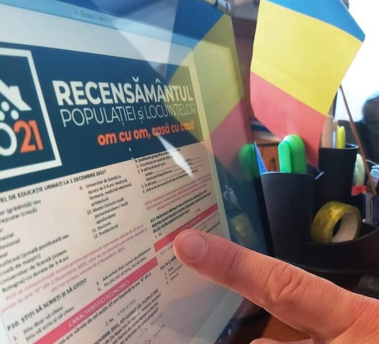 Autorecenzarea, prima etapă a recensământului populației