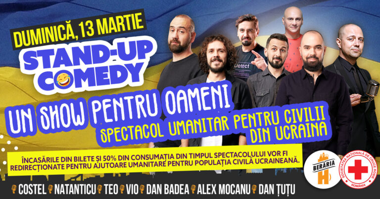 Acțiune umanitară a comunității stand-up