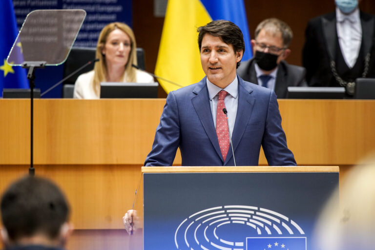 Trudeau: „Canada, UE și partenerii noștri se află în fața unui moment definitoriu”