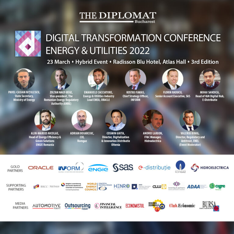Transformarea digitală în energie –  23 martie 2022