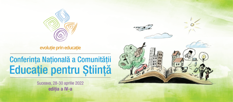 Înscrieri la conferința națională a comunității Educație pentru Științe