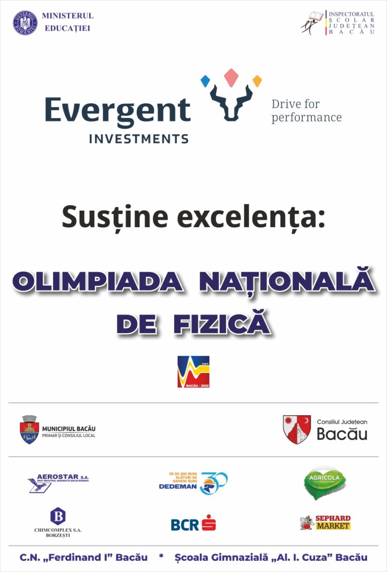 Elita fizicii românești, reunită la olimpiada națională de la Bacău