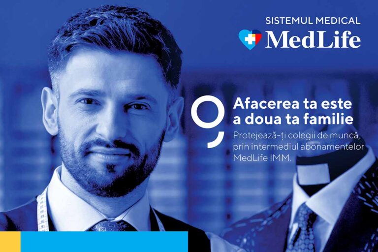 BCR extinde beneficiile non-bancare disponibile în George cu abonamente medicale MedLife la prețuri preferențiale pentru microîntreprinderi și persoane fizice