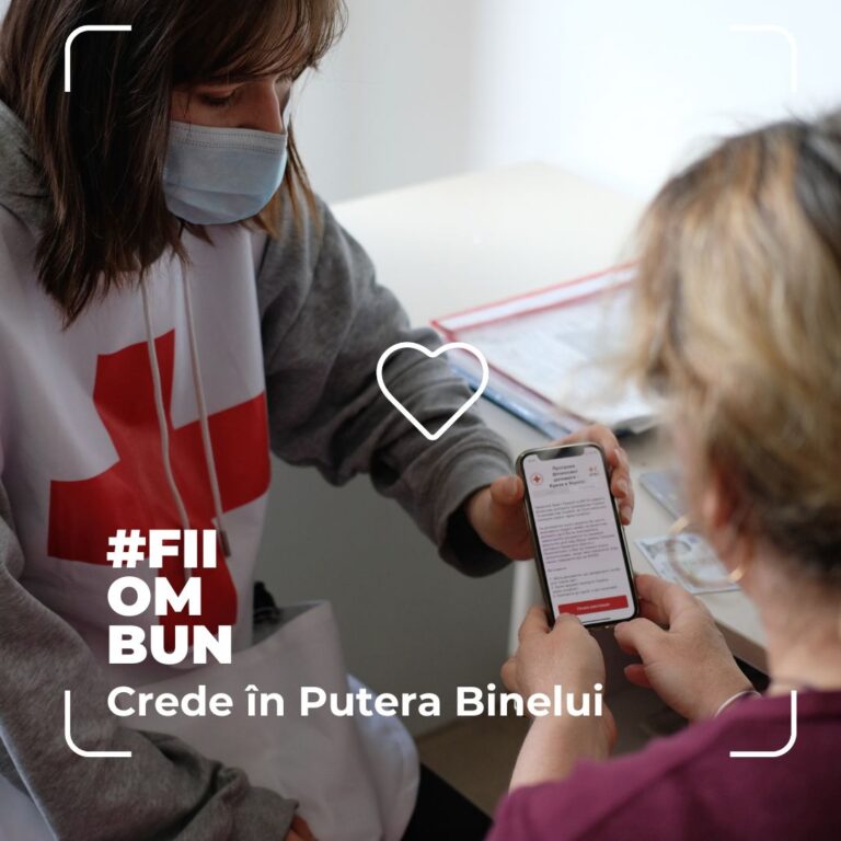 Sprjin de laCrucea Roșie Română și IFRC în implementarea programului de asistență financiară de urgență