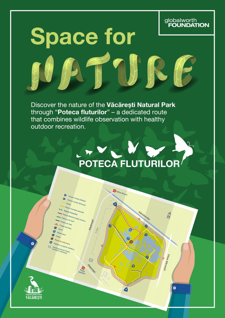 Un nou traseu de vizitare în Parcul Natural Văcărești