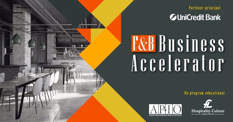 Accelerator de business pentru antreprenori din horeca