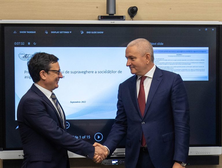Vizită oficială a delegației Băncii Naționale a Republicii Moldova la  Autoritatea de Supraveghere Financiară