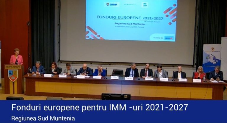 Eveniment Fonduri europene pentru IMM-uri în Prahova