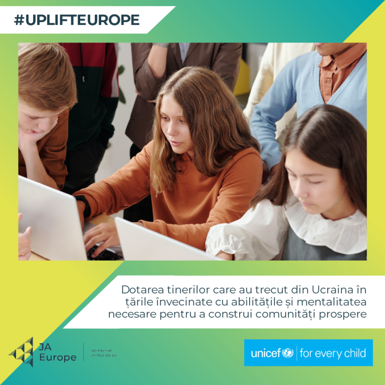 Parteneriat în sprijinul tinerilor refugiați din Ucraina