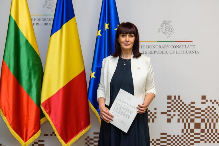 Anca Rarău, noul consul onorific al Republicii Lituania în România