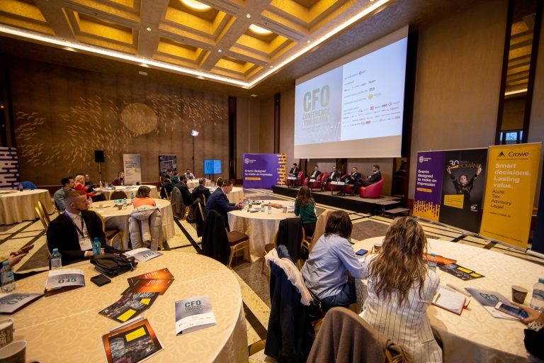 CFO Conference Timișoara:  „Se aștern niște nori destul de negri din punct de vedere al politicii monetare și rămâne de văzut dacă mediul de afaceri va reuși să găsească soluții” 