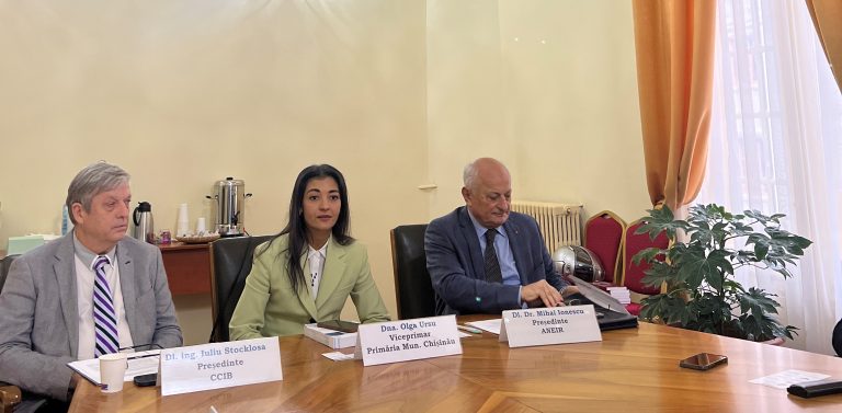 Întâlnire a Camerei bucureștene de comerț cu reprezentanți ai Primăriei Chișinău