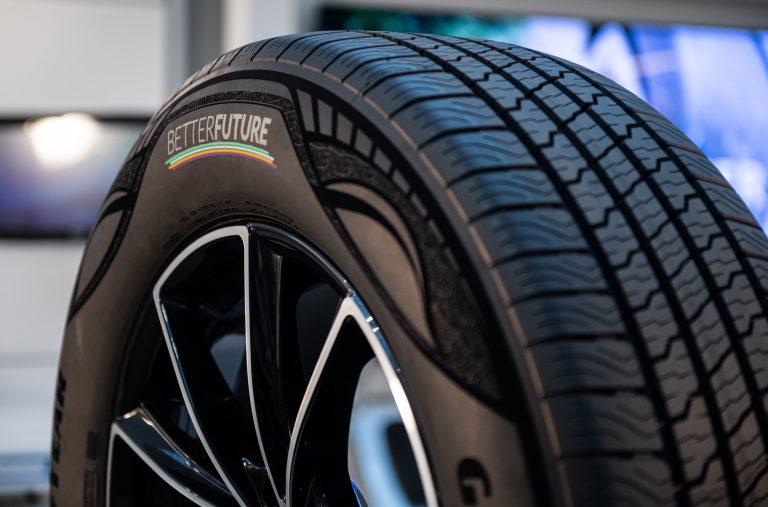Goodyear anunță un model demonstrativ de anvelopă realizată 90% din materiale sustenabile, deja aprobată pentru șosele