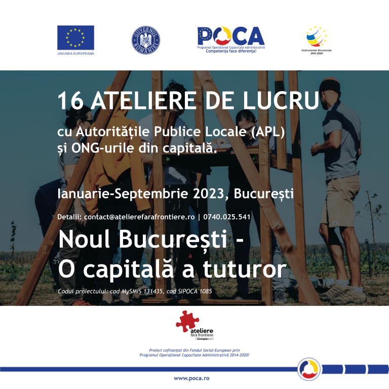 Soluții și parteneriate pentru creșterea calității vieții în Capitală